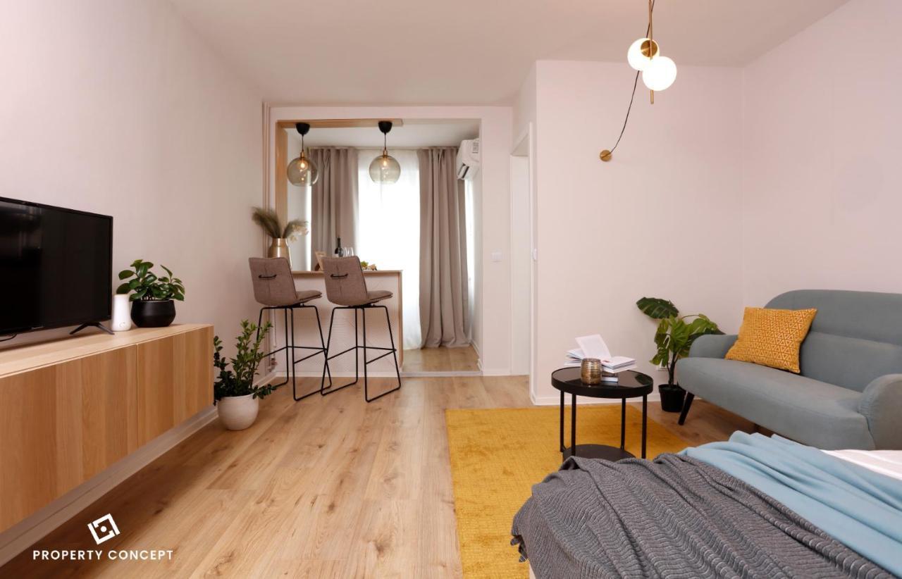 Brand New Lovely Studio Near Metro Station Bukarest Kültér fotó